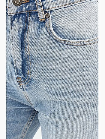 Jean droit taille haute hiccup