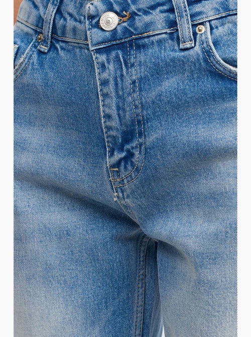 Jean droit taille mi-haute dilvin - Kiabi Jean droit taille mi-haute dilvin - Kiabi