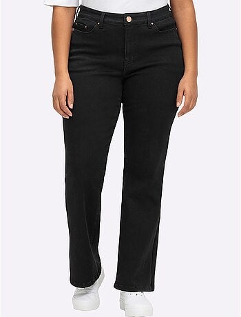 Jean effet usé tendance - taille standard - sheego