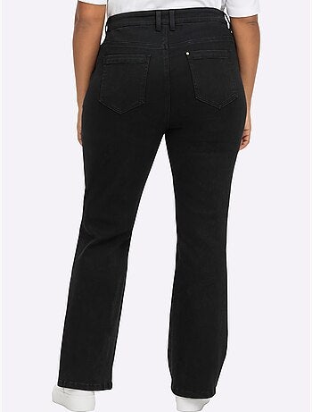Jean effet usé tendance - taille standard - sheego