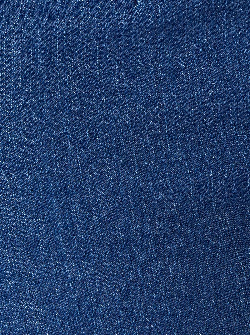 Jean effet ventre plat, 3 statures - Damart Bleu denim - Kiabi