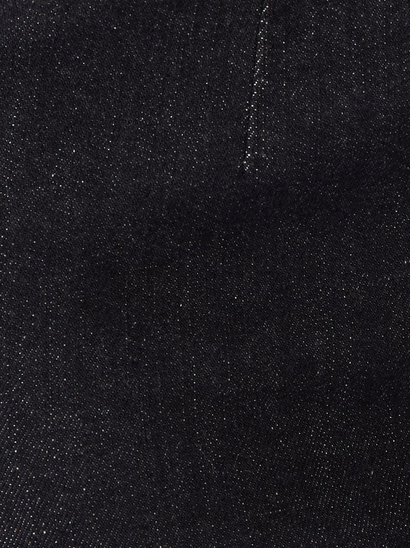 Jean effet ventre plat, 3 statures - Damart Noir - Kiabi