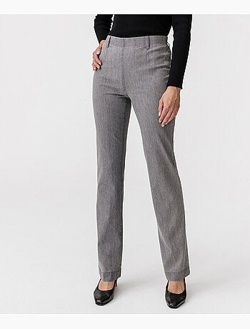 Jean effet ventre plat extensible - damart