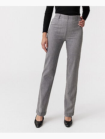 Jean effet ventre plat extensible - damart