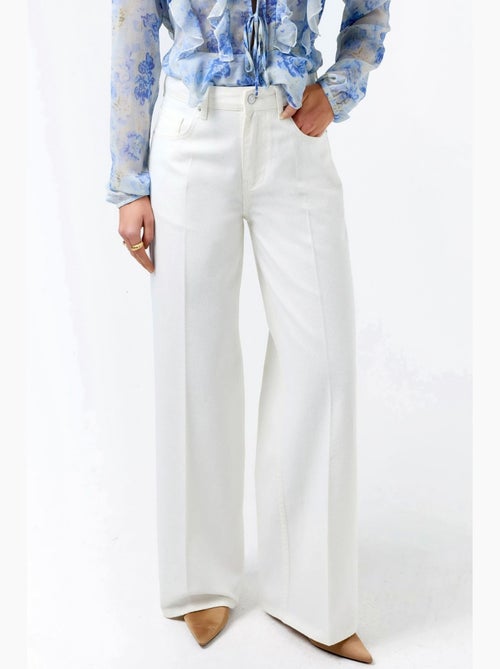 Jean en denim à jambe large hiccup - Kiabi