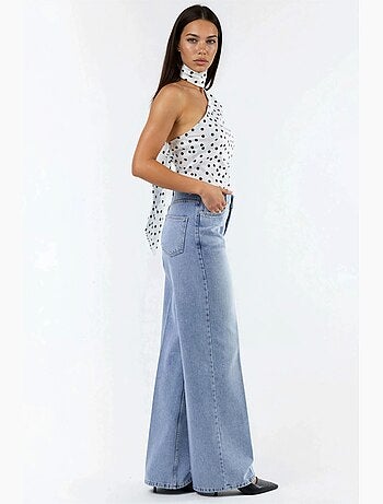 Jean en denim à jambe large hiccup