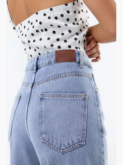 Jean en denim à jambe large hiccup - Kiabi