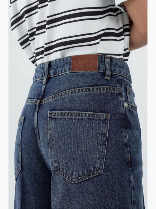 Jean en denim à jambe large hiccup - Kiabi