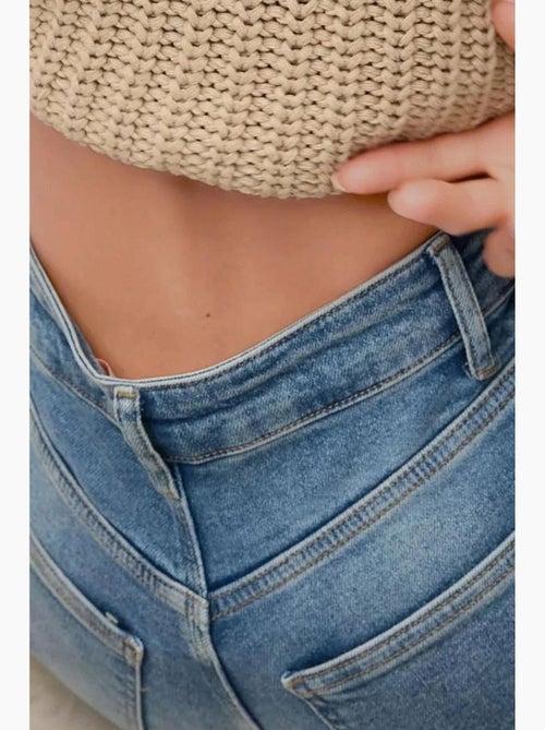 Jean en denim à jambe large hiccup - Kiabi