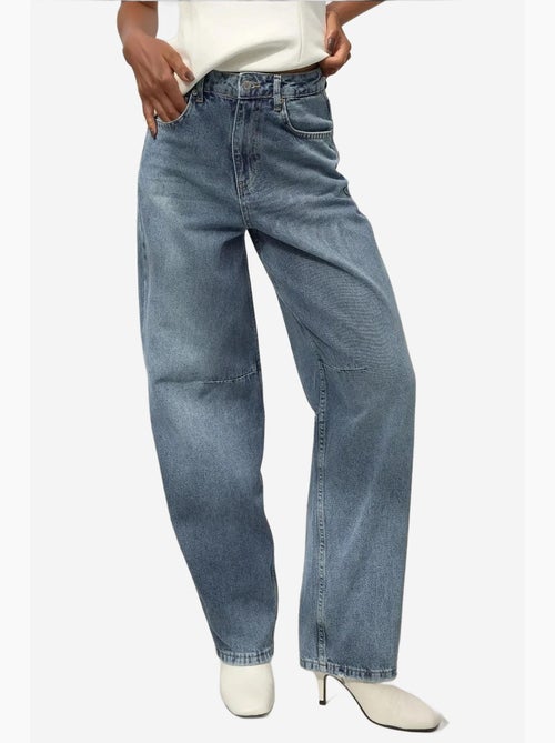 Jean en denim coupe ample à jambe large hiccup - Kiabi