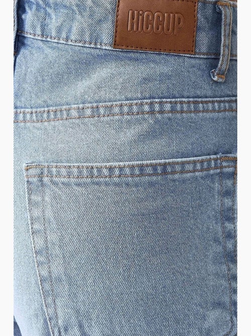 Jean en denim coupe ample hiccup - Kiabi Jean en denim coupe ample hiccup - Kiabi