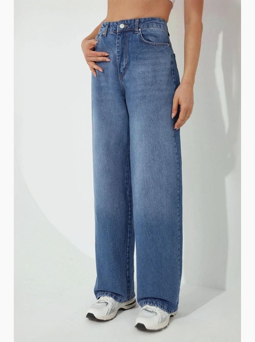 Jean en denim coupe ample hiccup - Kiabi