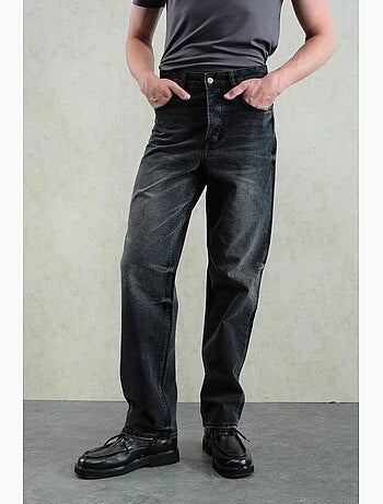 Jean en denim coupe droite pour homme giesto