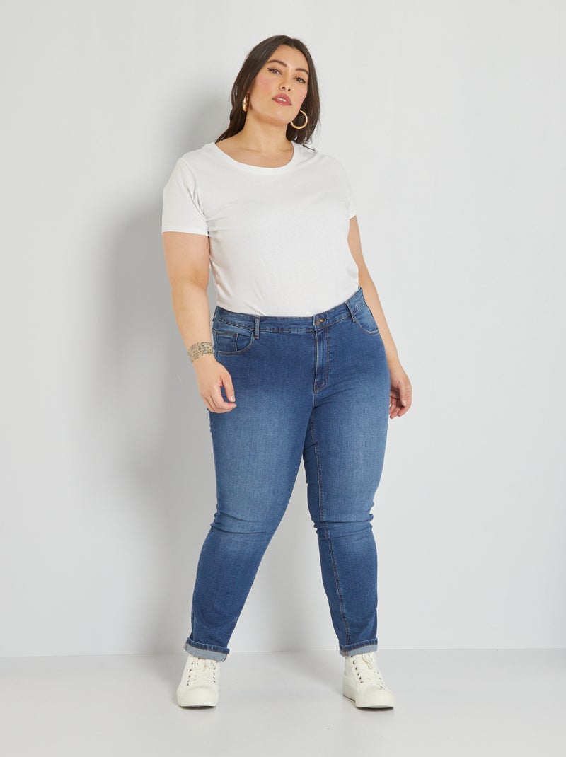 Jean en denim stretch bleu - Kiabi
