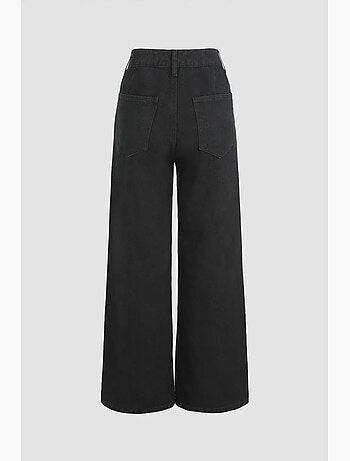 Jean en denim taille haute à jambes larges hiccup