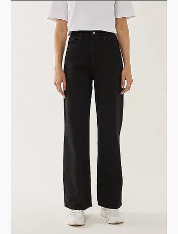Jean en denim taille haute à jambes larges hiccup