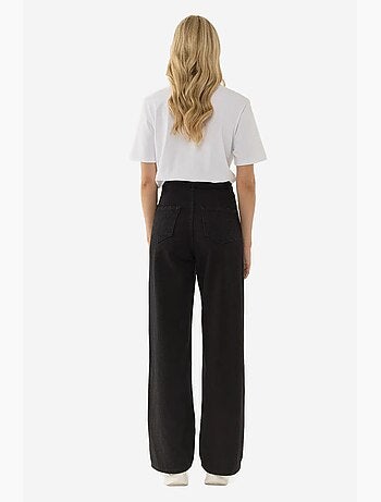 Jean en denim taille haute à jambes larges hiccup