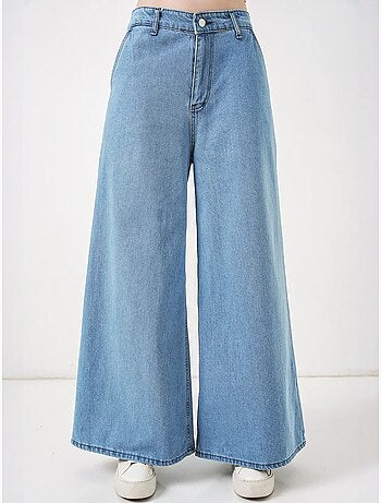 Jean en denim taille haute et jambes larges bdart