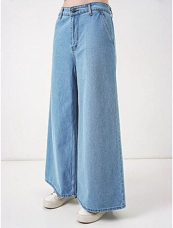 Jean en denim taille haute et jambes larges bdart