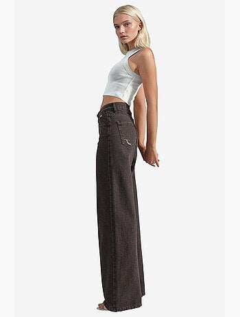 Jean en denim taille haute et jambes larges des années 90 hiccup