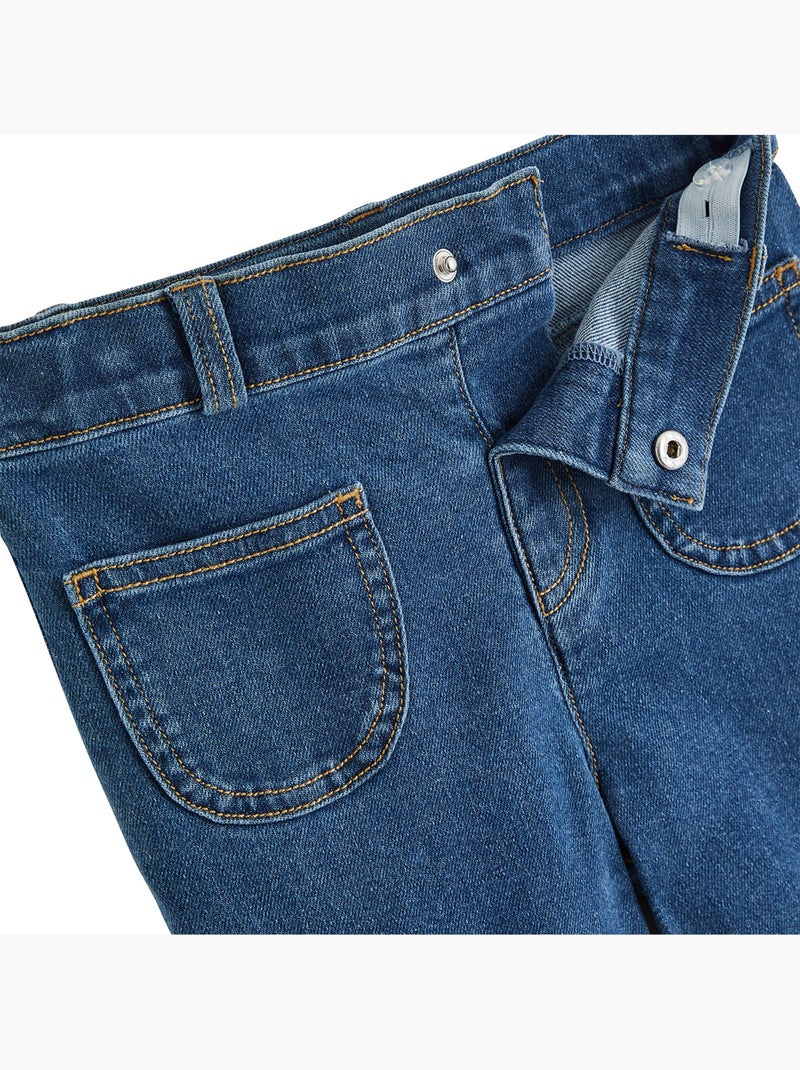 Jean enfant bootcut Bleu - Kiabi