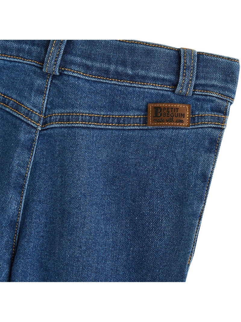 Jean enfant bootcut Bleu - Kiabi