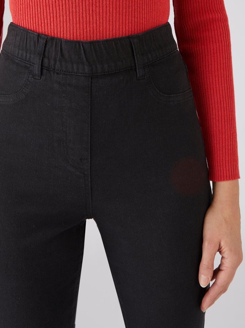 Jean enfilable Perfect Fit by Damart - Damart Noir - Kiabi