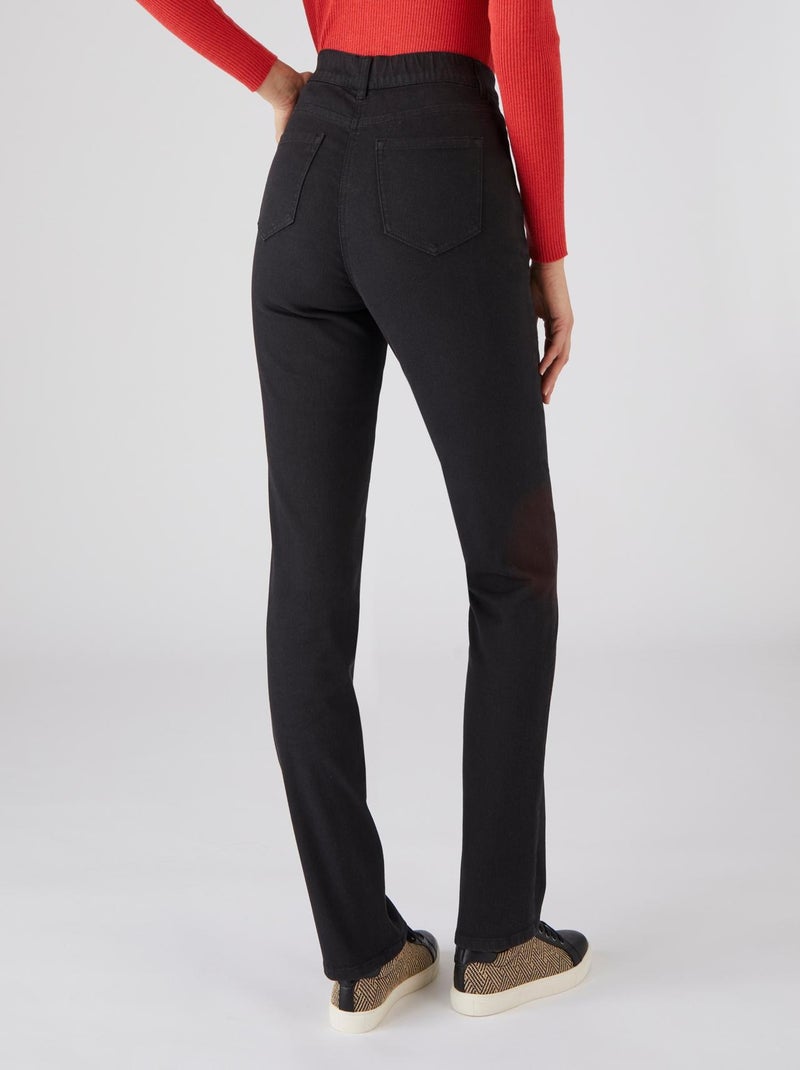 Jean enfilable Perfect Fit by Damart - Damart Noir - Kiabi