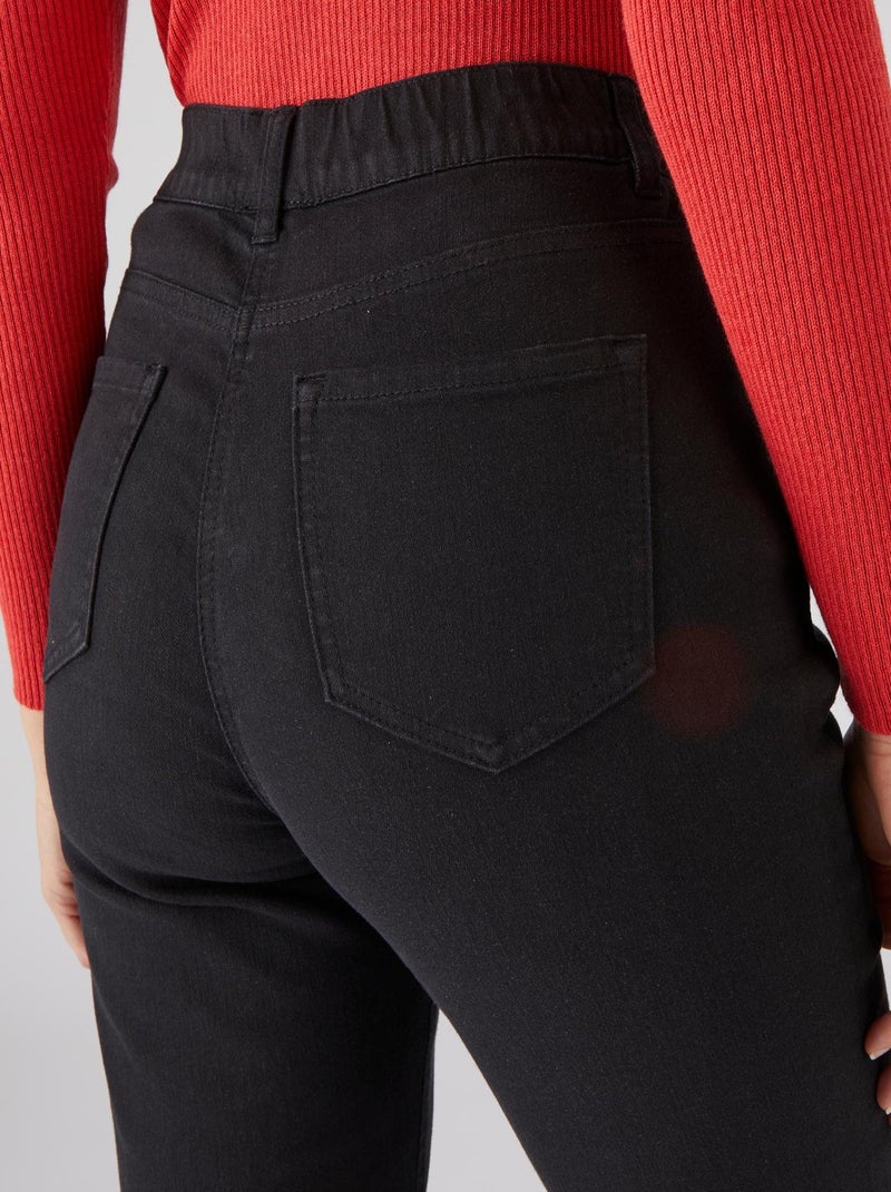 Jean enfilable Perfect Fit by Damart - Damart Noir - Kiabi