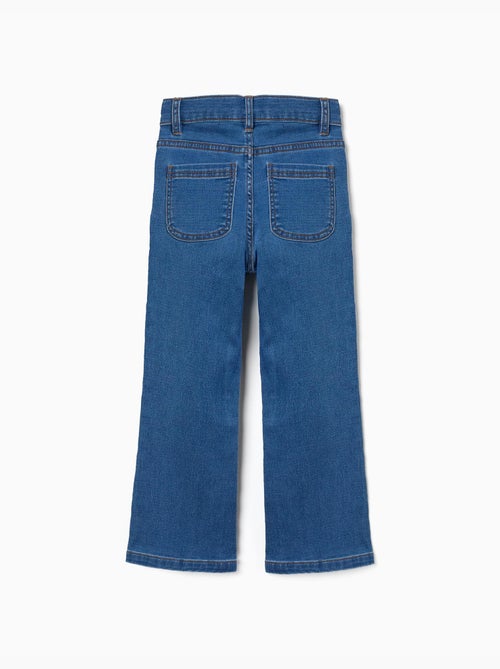 Jean évasé avec taille ajustable et poches - Kiabi Jean évasé avec taille ajustable et poches - Kiabi