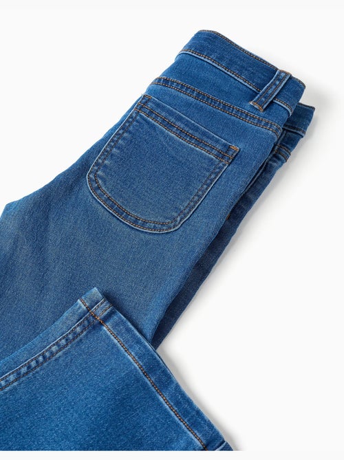 Jean évasé avec taille ajustable et poches - Kiabi Jean évasé avec taille ajustable et poches - Kiabi