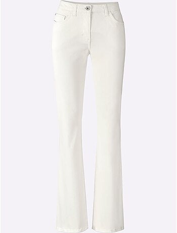 Jean évasé Coton Extensible - Taille Courte - Witt