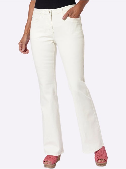 Jean évasé Coton Extensible - Taille Standard - Witt - Kiabi Jean évasé Coton Extensible - Taille Standard - Witt - Kiabi