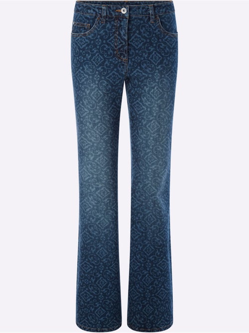 Jean évasé Coton Extensible - Taille Standard - Witt - Kiabi Jean évasé Coton Extensible - Taille Standard - Witt - Kiabi
