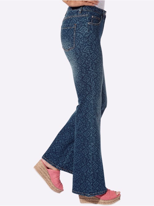 Jean évasé Coton Extensible - Taille Standard - Witt - Kiabi Jean évasé Coton Extensible - Taille Standard - Witt - Kiabi
