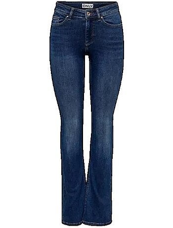 Jean évasé Only Blush en coton extensible