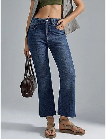 Jean évasé taille haute hiccup