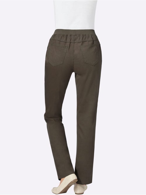 Jean extensible à ceinture élastique avec poches pratiques - Taille extra courte - Witt - Kiabi Jean extensible à ceinture élastique avec poches pratiques - Taille extra courte - Witt - Kiabi