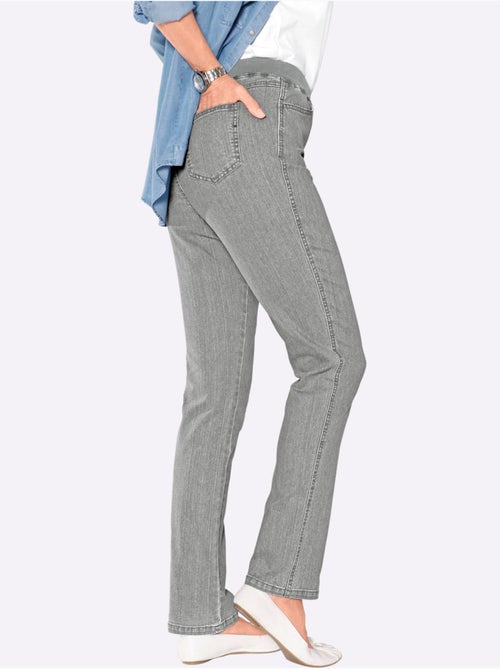 Jean extensible avec ceinture élastique et poches pratiques - Taille standard - Witt - Kiabi Jean extensible avec ceinture élastique et poches pratiques - Taille standard - Witt - Kiabi