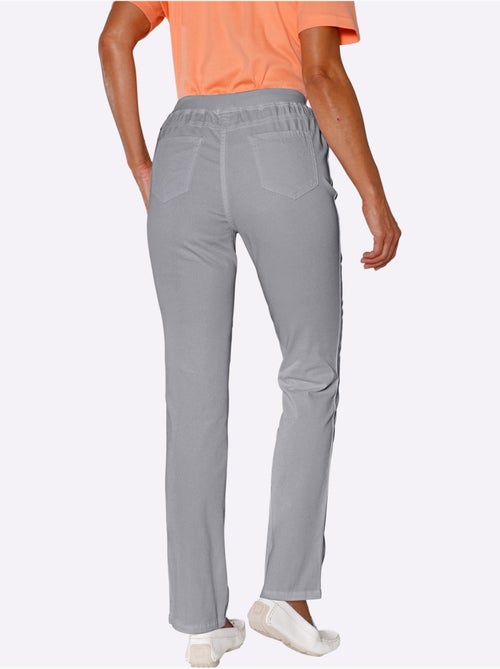 Jean extensible avec ceinture élastique et poches pratiques - Taille standard - Witt - Kiabi Jean extensible avec ceinture élastique et poches pratiques - Taille standard - Witt - Kiabi