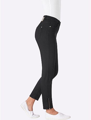 Jean extensible coupe 5 poches - taille courte - helline