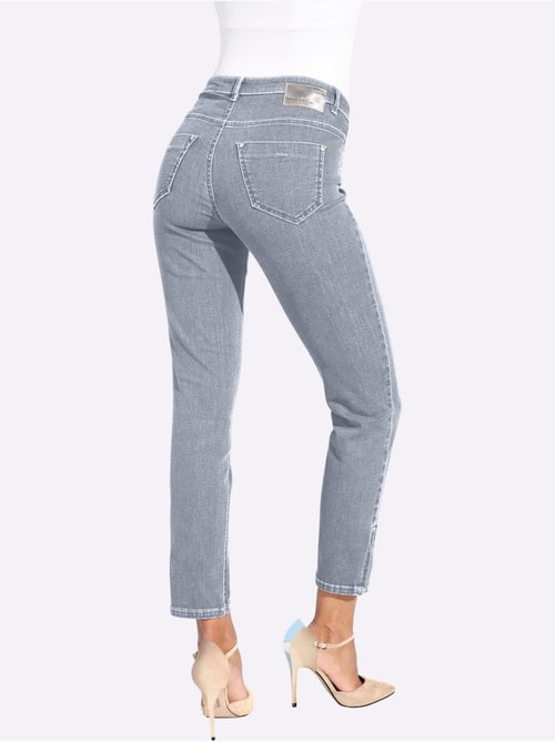 Jean Extensible Coupe 5 Poches - Taille Extra Courte - Helline - Kiabi