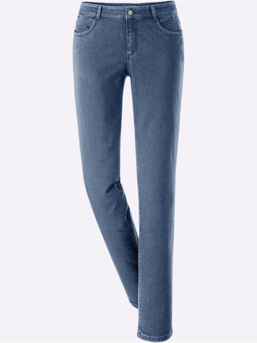 Jean Extensible Coupe étroite - Taille Courte - Helline - Kiabi Jean Extensible Coupe étroite - Taille Courte - Helline - Kiabi