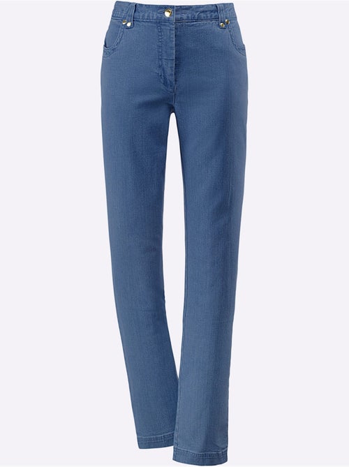 Jean Extensible Qualité Coton - Taille Courte - Witt - Kiabi