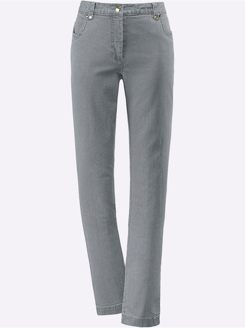 Jean Extensible Qualité Coton - Taille Courte - Witt - Kiabi