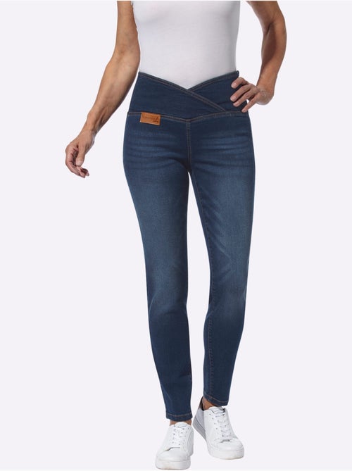 Jean extensible qualité coton doux sur la peau - taille courte - witt - Kiabi