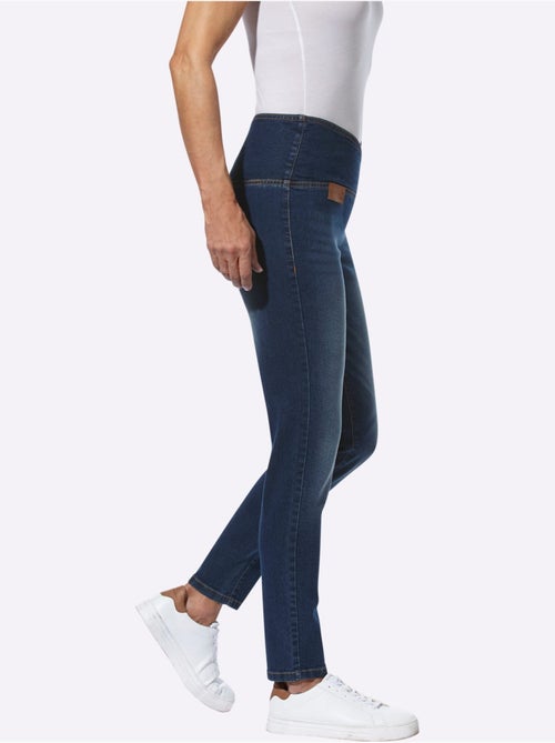 Jean extensible qualité coton doux sur la peau - taille courte - witt - Kiabi