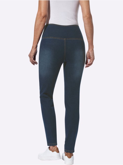 Jean extensible qualité coton doux sur la peau - taille courte - witt - Kiabi