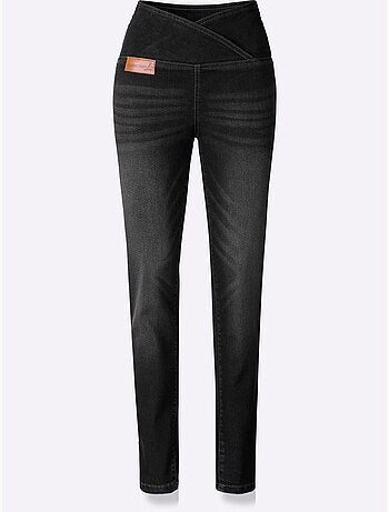 Jean extensible qualité coton doux sur la peau - taille courte - witt