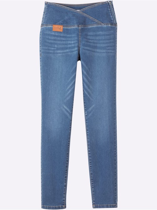 Jean extensible qualité coton doux sur la peau - taille extra courte - witt - Kiabi Jean extensible qualité coton doux sur la peau - taille extra courte - witt - Kiabi